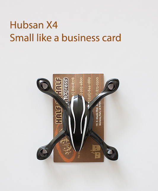 Hubsan X4 and Traxxas QR-1 Replacement Canopy Fuselage